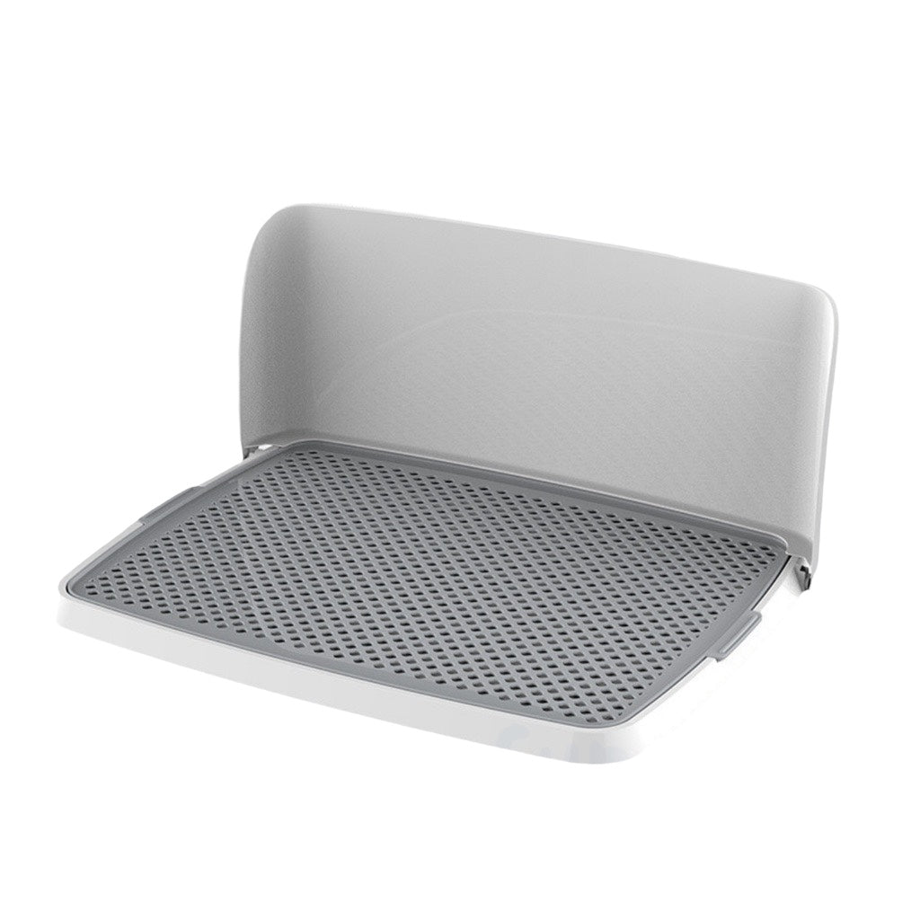 Pet Training Pee Tray with Foldable Wall Cover - Potty Training for Dogs