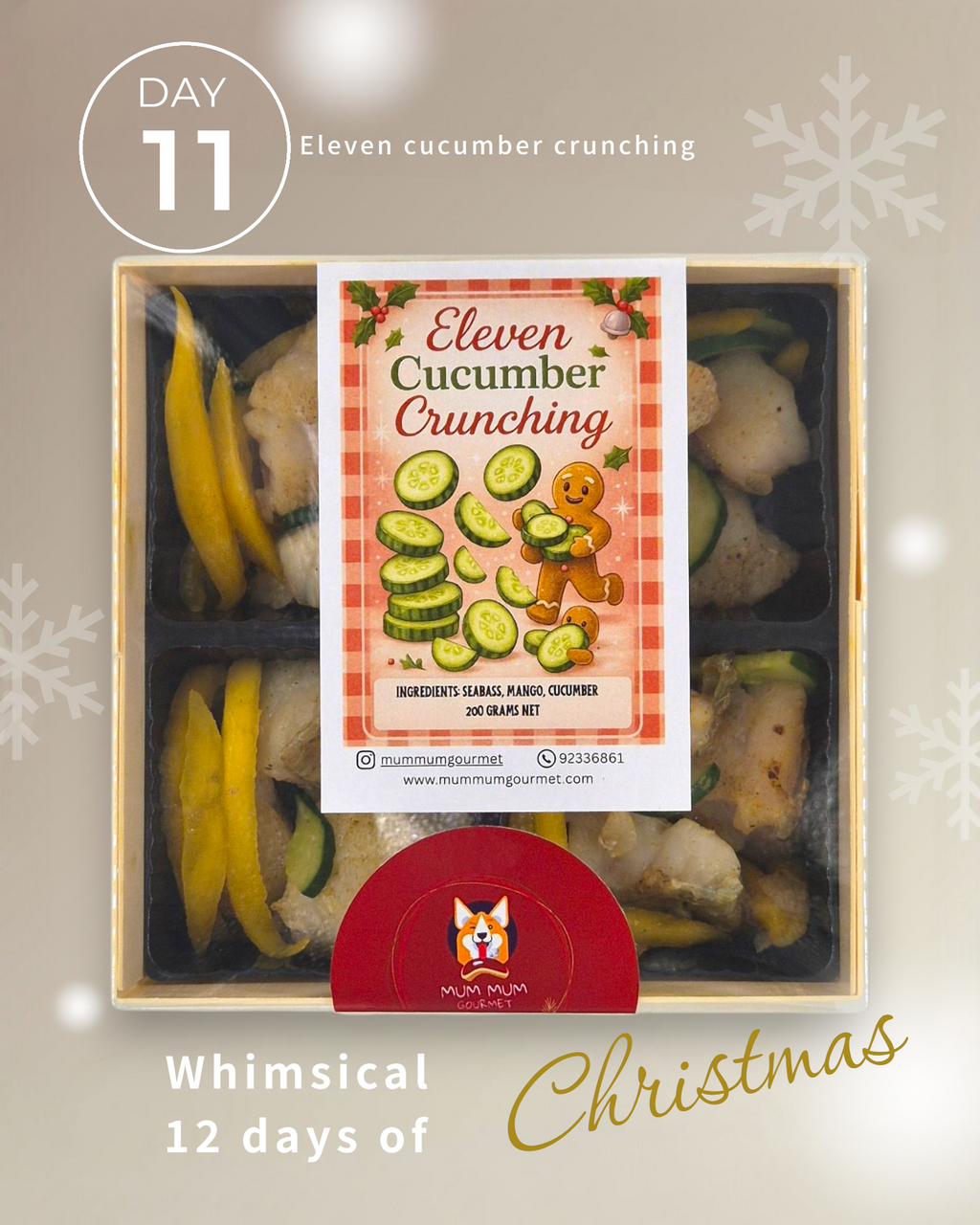 Eleven Cucumber Crunching