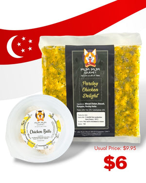 Chicken food for dogs