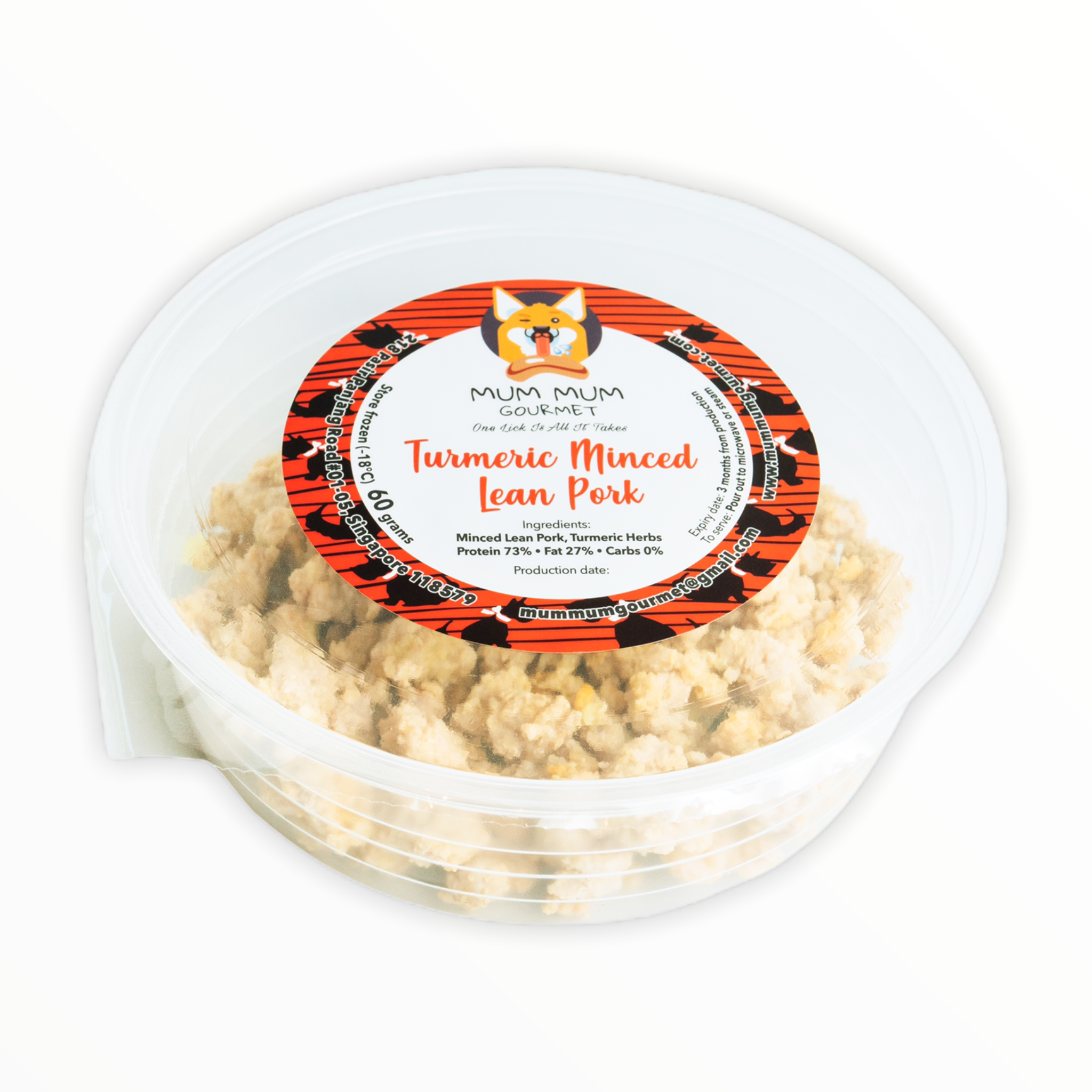 TURMERIC MINCED LEAN PORK