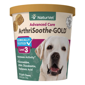 Naturvet ArthriSoothe-GOLD® Advanced Care Soft Chew’s