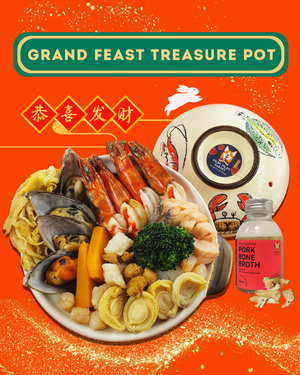 Grand Feast Treasure Pot (Human Grade Quality)