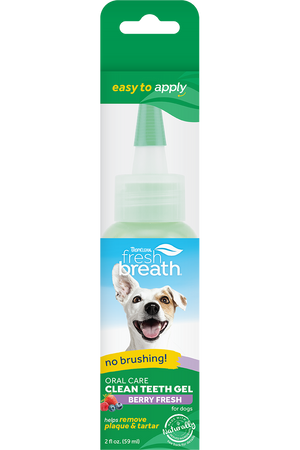 TROPICLEAN NO BRUSHING DENTAL & ORAL CARE GEL- 3 FLAVOURS