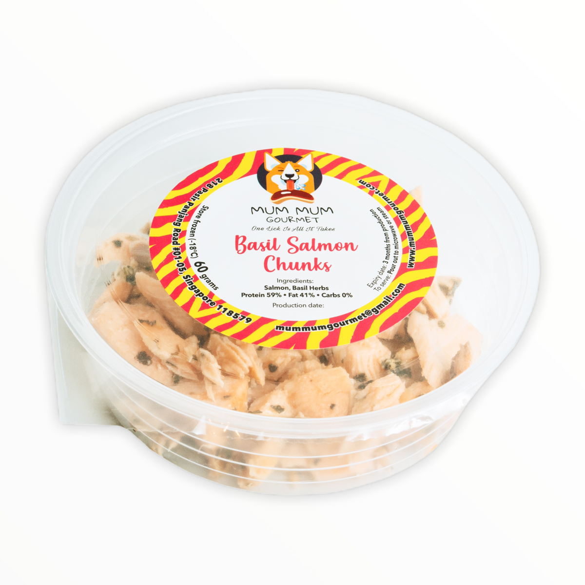 BASIL SALMON CHUNKS – Mum Mum Gourmet